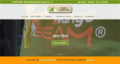 Desktop Screenshot of contentedcamping.co.uk